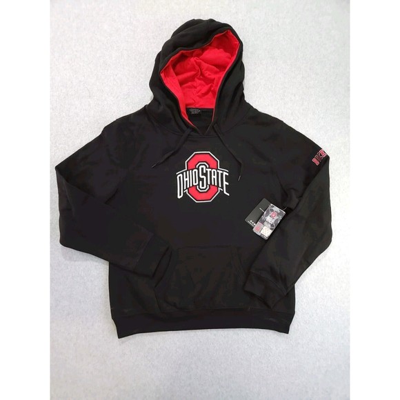 NWT Ohio State Colosseum Womens Pullover Hoodie Sweatshirt Football Logo SZ XXL‎ - Picture 1 of 16